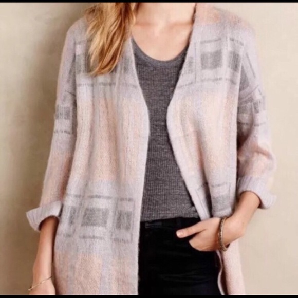 Anthropologie Sweaters - Alder Cardigan Abstracts Moth Anthro Sweater XS